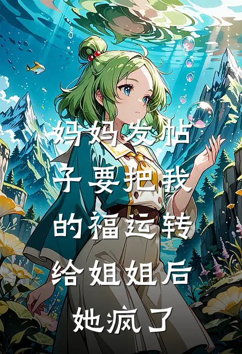 妈妈发帖子要把我的福运转给姐姐后，她疯了