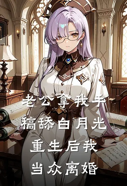 老公拿我手稿舔白月光，重生后我当众离婚